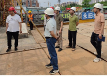博罗县住建局开展“五一”节前建筑工地安全生产检查