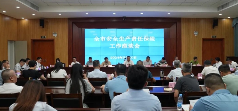 肇庆市组织召开安责险工作座谈会