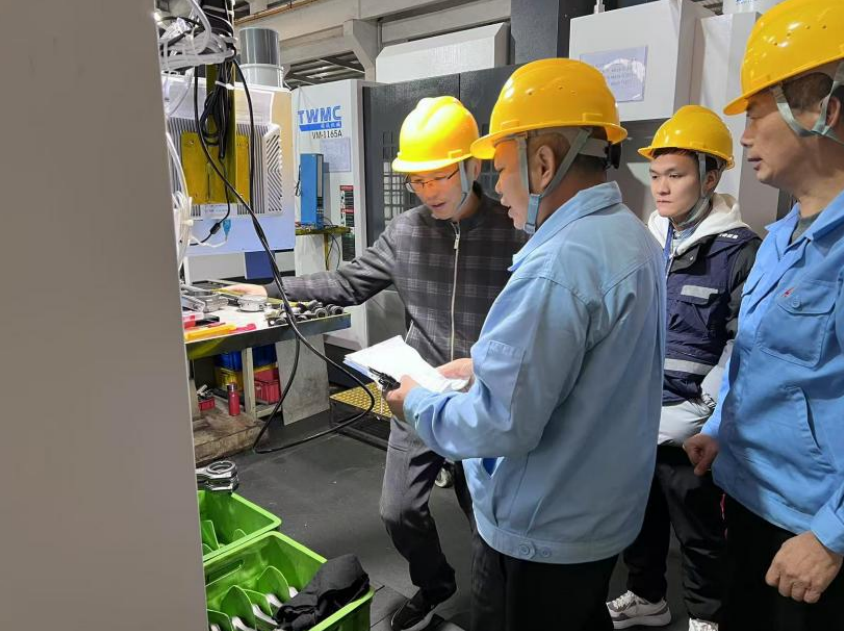 市应急管理局开展工贸重点企业复工复产督导检查