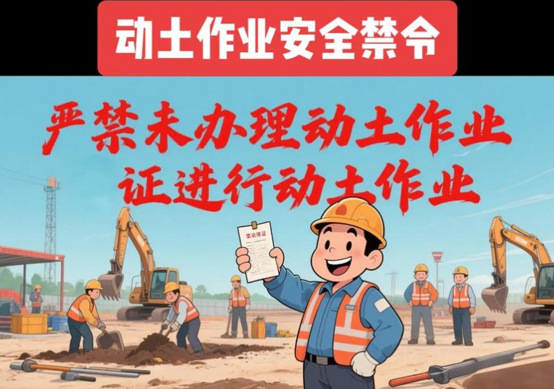 八大特殊作业安全操作-动土作业